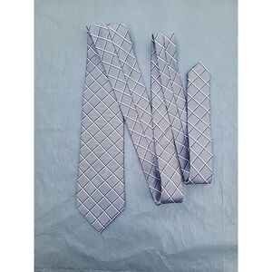 jas a banks executive collection gray silk‎ tie diagonals stripes